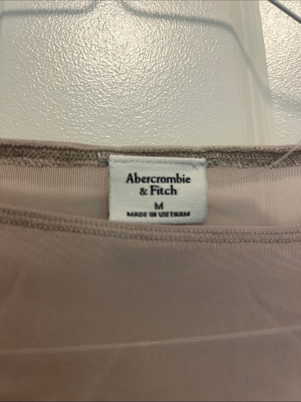 Abercrombie & Fitch Light Taupe Draped Sleeveless Top - Picture 3 of 3
